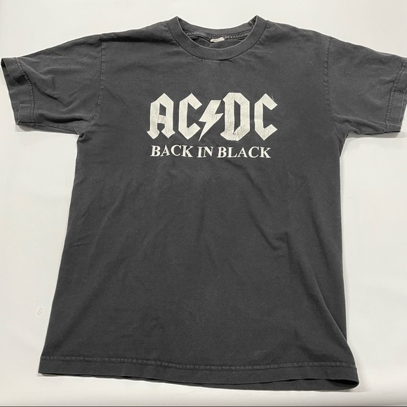 Vintage | Tops | Acdc Shirt M | Poshmark